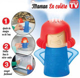 Gadgets d'Eve cuisine Maman en Colère - Nettoyage en vapeur de micro-ondes SANS DETERGENT