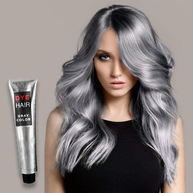 Gadgets d'Eve TRENDI™ : Crème Colorante Grise pour Des Cheveux Argentés